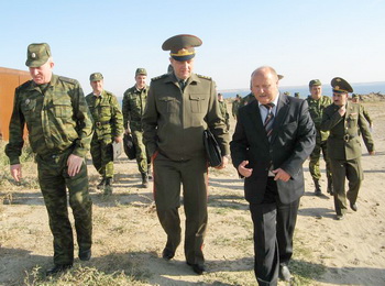Генерал-полковник Александр Калмаков в Камышине