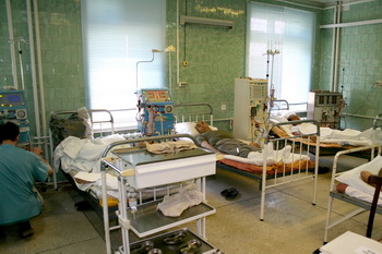 Оборудование в медицинской палате