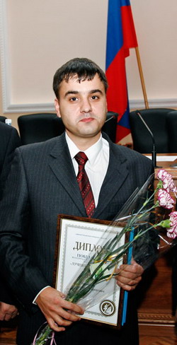 Лучший менеджер 2009 года в Волгоградской области Александр Воробьев