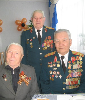 Ветераны Сталинградской битвы