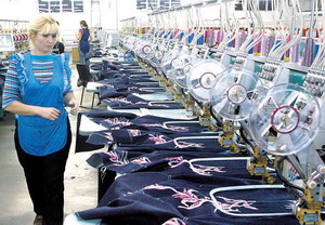 Развитие текстильной промышленности России