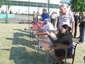 Соревнования по стрельбе в спартакиаде ТОСов