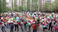 В Камышине состоялся танцевальный флешмоб, посвященный Дню Победы