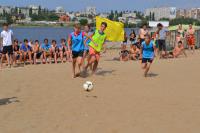 В Камышине стартовал II-ой открытый Чемпионат по пляжному футболу