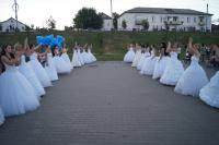По улицам Камышина прошел парад невест