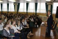 Герои России провели для камышинских школьников Уроки мужества