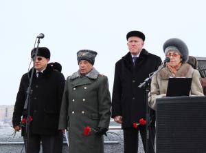Сегодня 2 февраля в Камышине  состоялись  торжественные мероприятия, посвященные  73-ей годовщине Победы в Сталинградской битве