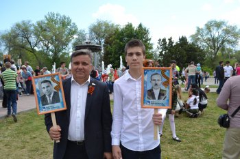 Юрий Корбаков и его сын