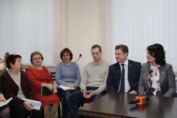Визит депутата Государственной Думы РФ Анны Кувычко в Камышин