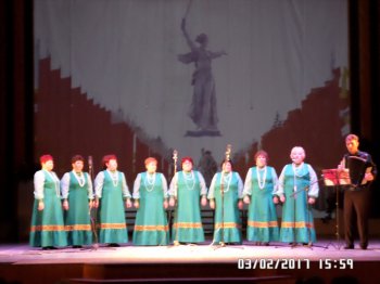 В ДК «Текстильщик» состоялся концерт, посвященный 74-ой годовщине Победы в Сталинградской битве
