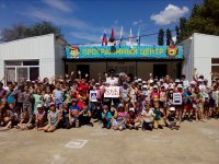 Сотрудники Госавтоинспекции провели мероприятие в детском лагере «Солнечный»