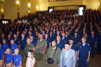 Торжественное собрание, посвященное 87-ой годовщине со дня образования Воздушно-десантных войск России