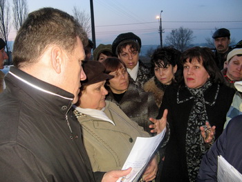 Глава городского округа - город Камышин Александр Чунаков на выездной встрече с горожанами