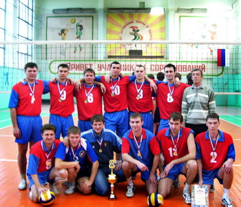Победитель турнира - сборная команда Камышина