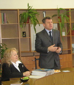 Глава города А.Чунаков в городском пресс-клубе