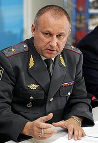 Начальник ГУВД по Волгоградской области генерал-лейтенант милиции Александр Кравченко
