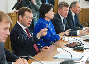 Встреча Д.А.Медведева с мэрами российских городов