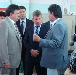 Встреча А.И Чунакова с В.Галушкиным