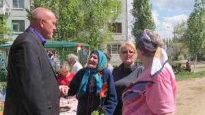 Во дворе ТОСа «Волга - Дон» состоялось праздничное мероприятие, посвященное Дню Победы