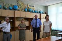 Глава города Владимир Пономарев проверил готовность школ к началу учебного года