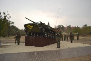 В камышинском музее боевой техники под открытым небом появились новые экспонаты
