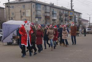 В Камышине состоялся забег Дедов Морозов