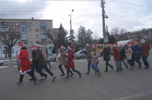 В Камышине состоялся забег Дедов Морозов