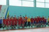 Открытие Всероссийского детского турнира по гандболу