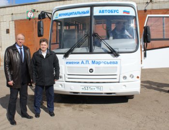В Камышинской муниципальной автоколонне выйдет на линию новый автобус