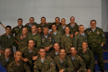 «Голубые береты» посетили организацию ветеранов «Боевое братство»