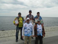 1-й этап Кубка Волгоградской области по рыболовному спорту (ловля спиннингом с берега)