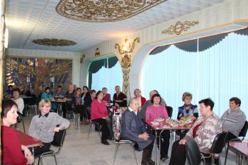 Встреча участниц клуба "Солдатских матерей"