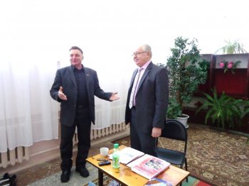 В библиотеке прошла творческая встреча с Г.Н. Кленовым