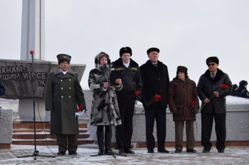 В Камышине состоялись мероприятия, посвященные 74-ой годовщине Победы в Сталинградской битве