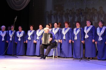 Народный хор «Ветеран» отметил свой юбилей