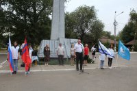 Митинг, посвященный Дню бомбардировки Сталинграда